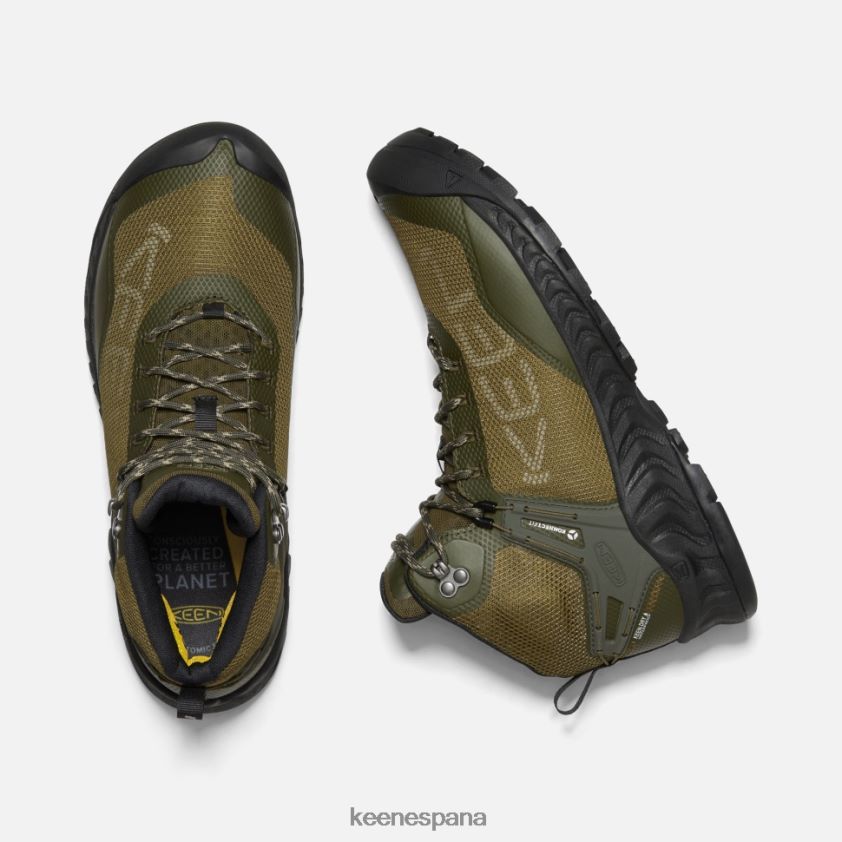Keen bota impermeable nxis evo BJ4P4X385 bosque noche-olivo oscuro