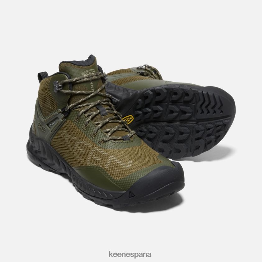 Keen bota impermeable nxis evo BJ4P4X385 bosque noche-olivo oscuro