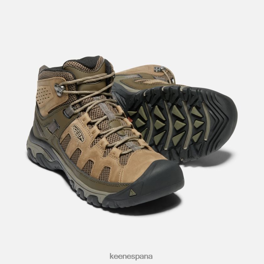Keen Targhee ventilación media BJ4P4X521 cuerda elástica olivia