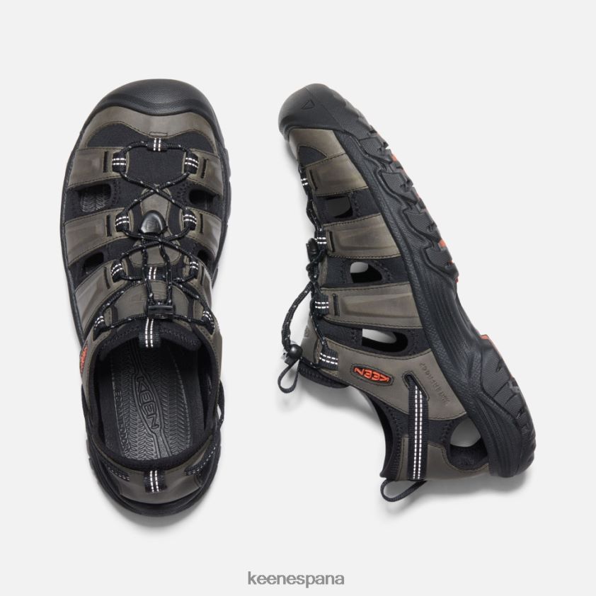 Keen sandalia targhee iii BJ4P4X517 gris negro