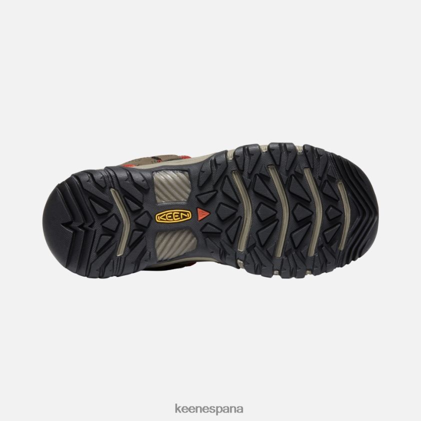 Keen Ridge Flex impermeable ancho BJ4P4X504 salsa de tomate-mberwolf