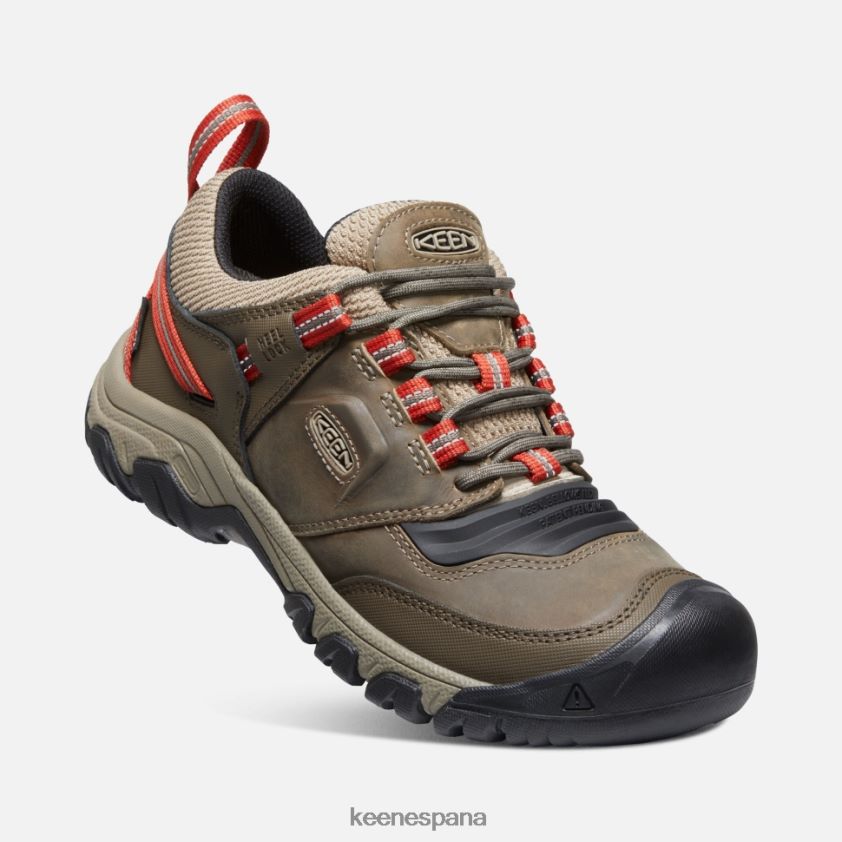 Keen Ridge Flex impermeable ancho BJ4P4X504 salsa de tomate-mberwolf