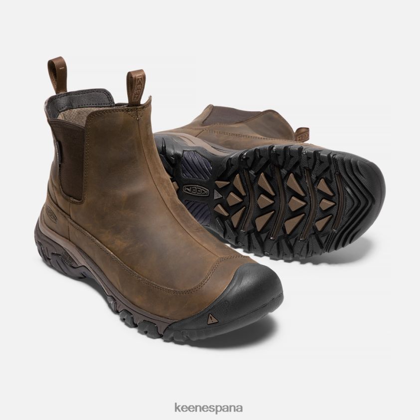 Keen bota impermeable anclaje iii BJ4P4X506 mantillo de tierra oscura