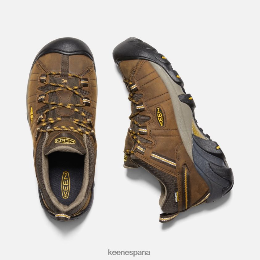 Keen targhee ii impermeable ancho BJ4P4X498 cascada marrón-amarillo dorado
