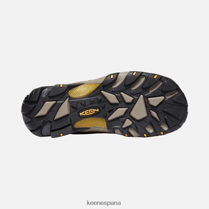 Keen targhee ii impermeable ancho BJ4P4X498 cascada marrón-amarillo dorado