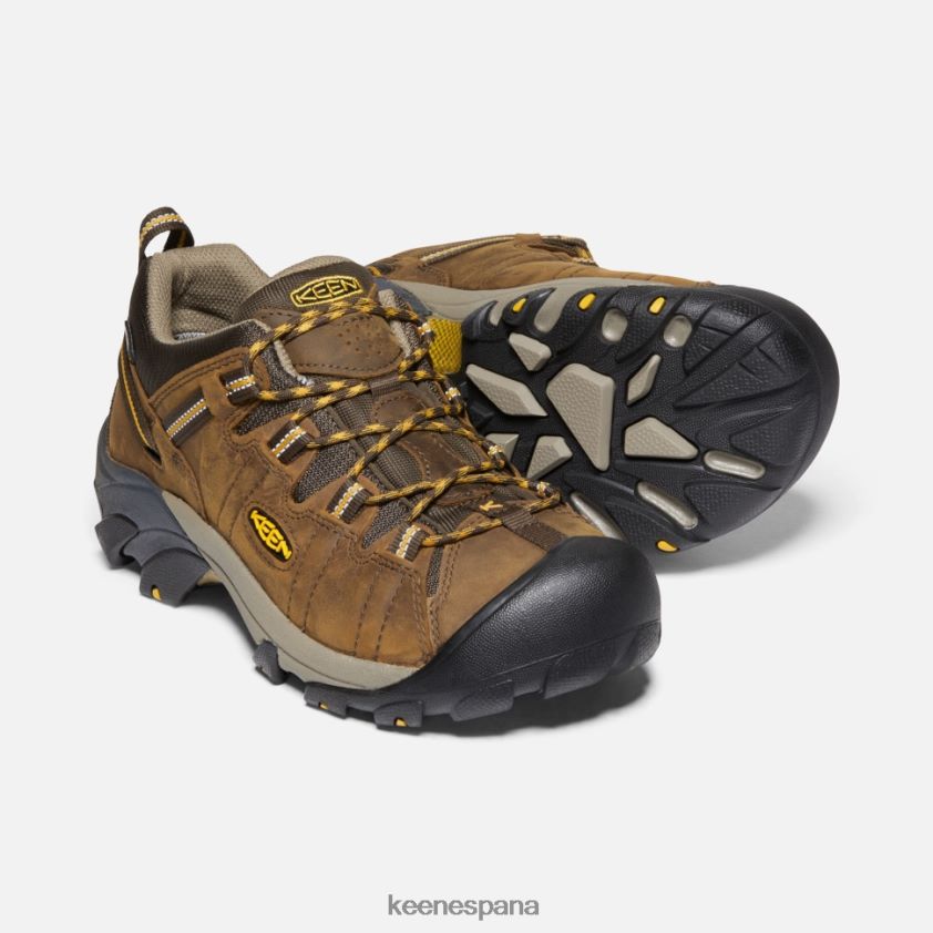 Keen targhee ii impermeable ancho BJ4P4X498 cascada marrón-amarillo dorado