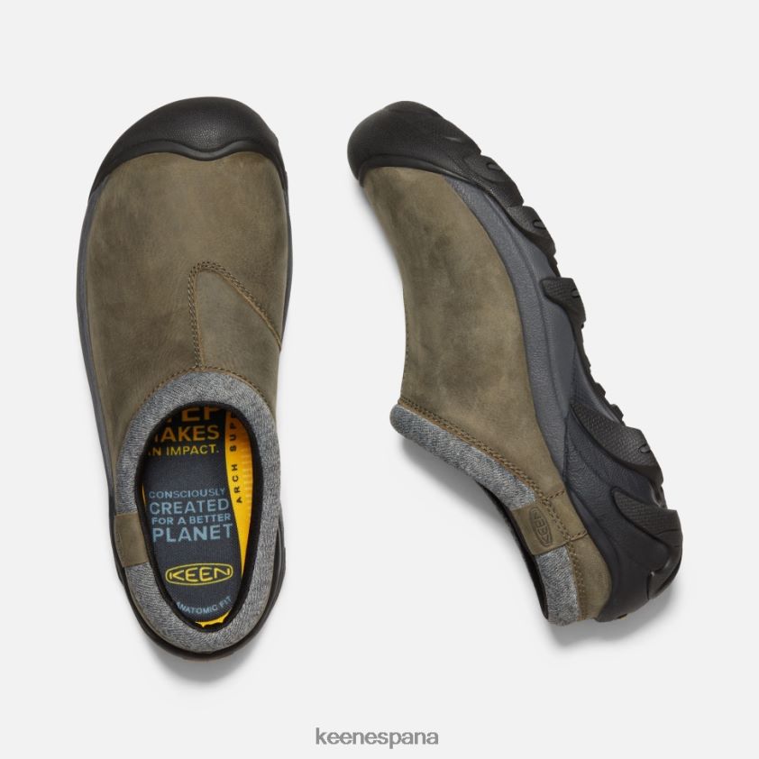 Keen zueco targhee ii BJ4P4X474 negro peltre