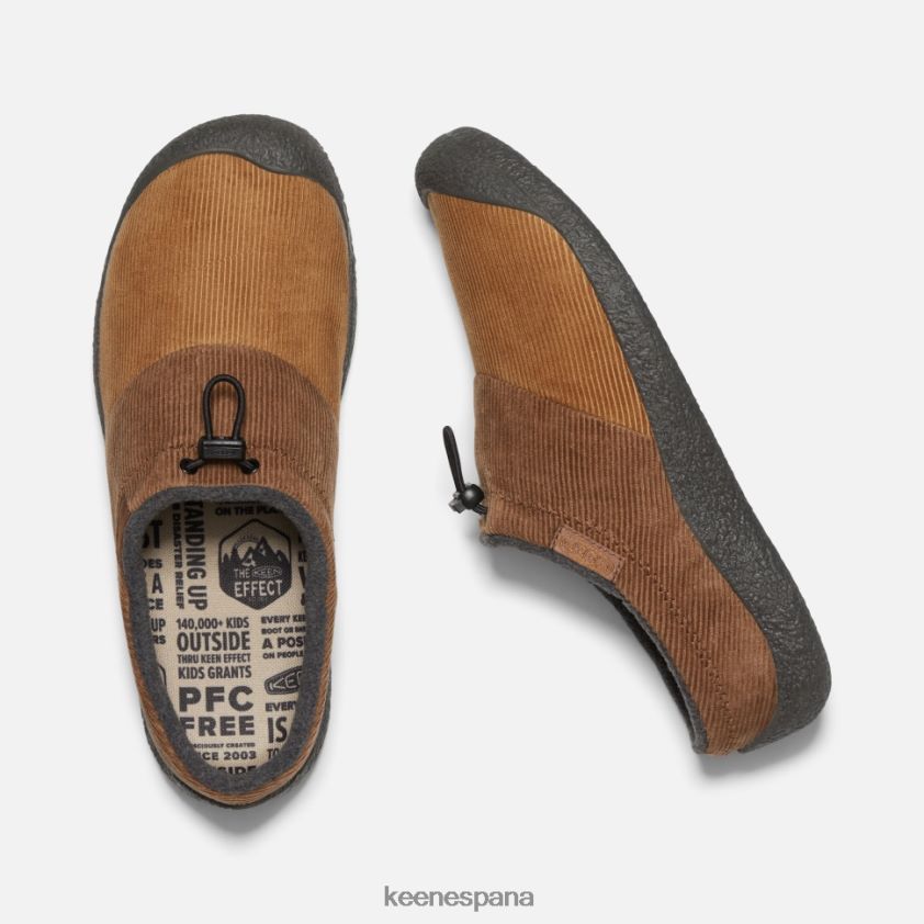 Keen diapositiva howser iii BJ4P4X477 coco tostado con cordón de bisonte