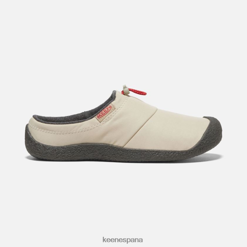 Keen diapositiva howser iii BJ4P4X484 alfombra plaza taupe-rojo