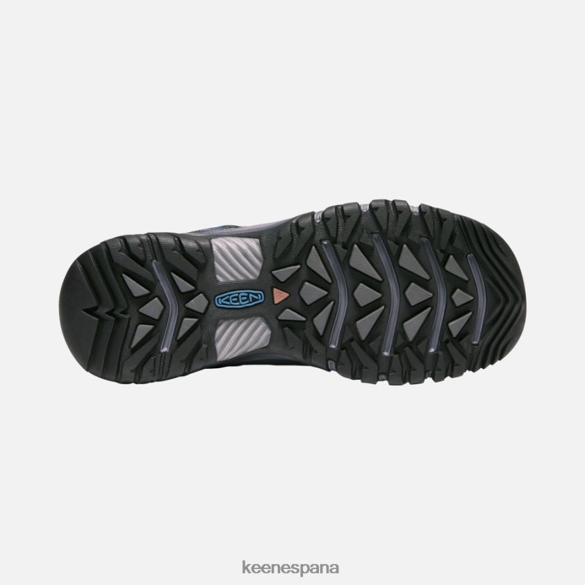 Keen zapatos de senderismo impermeables targhee iii BJ4P4X259 gris acero-azul capitán