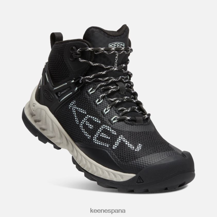 Keen bota impermeable nxis evo nueva BJ4P4X170 vidrio negro-azul
