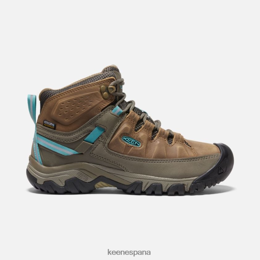 Keen botas de montaña impermeables targhee iii BJ4P4X173 porcelana de coco tostada
