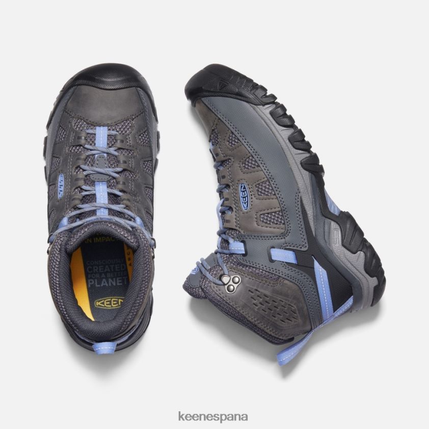 Keen Targhee ventilación media BJ4P4X533 hortensia gris acero