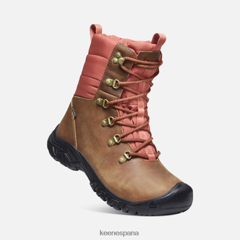 Keen bota impermeable greta BJ4P4X371 secoya de coco tostada