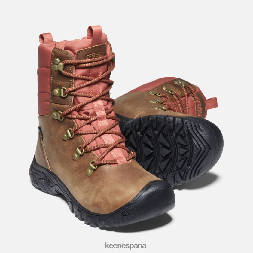 Keen bota impermeable greta BJ4P4X371 secoya de coco tostada