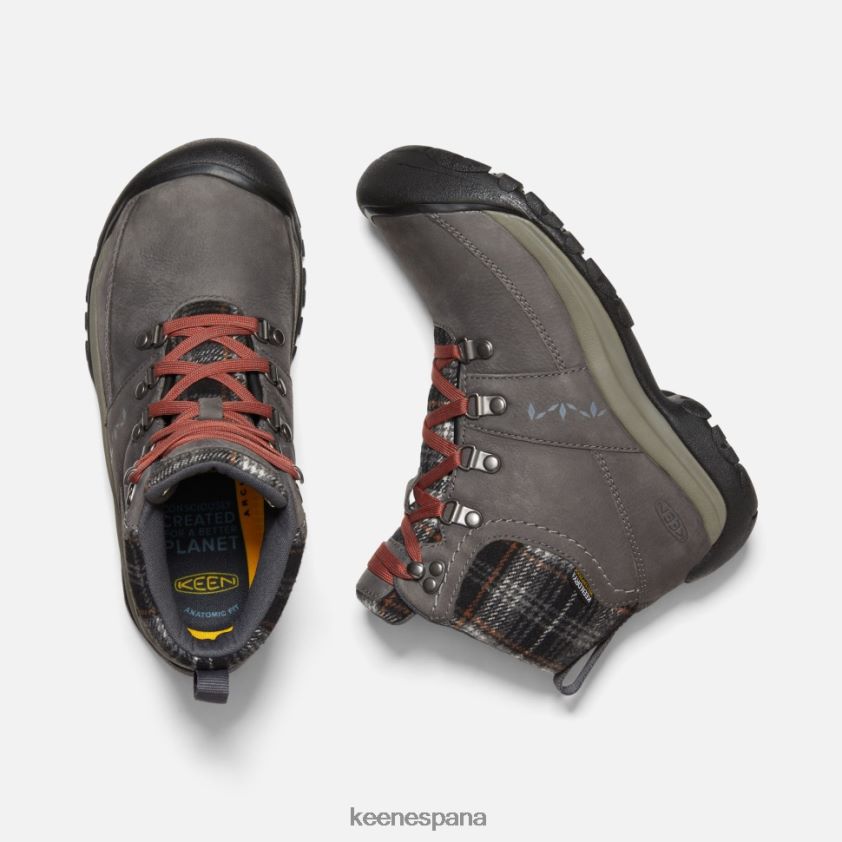 Keen bota impermeable de invierno kaci iii BJ4P4X341 cuadros magnéticos negros