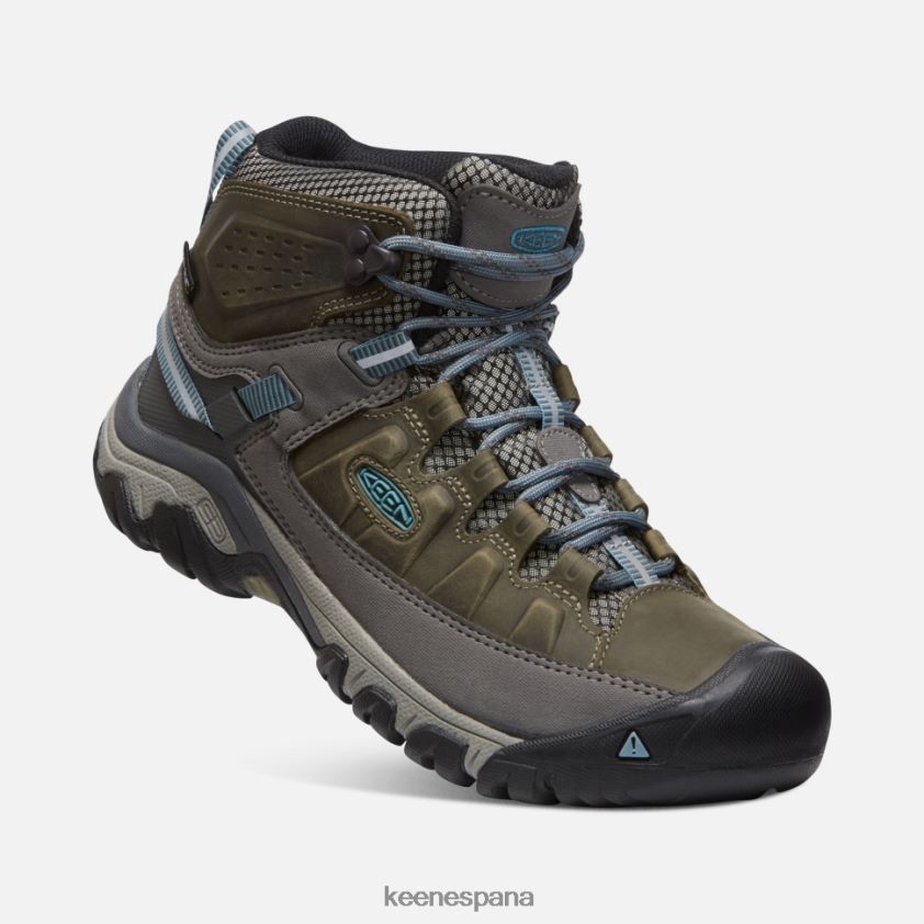 Keen bota impermeable targhee iii ancha BJ4P4X316 imán-azul atlántico