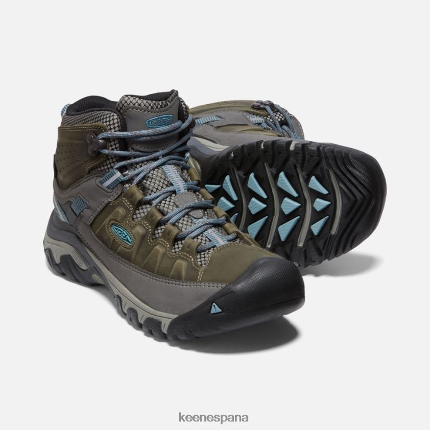 Keen bota impermeable targhee iii ancha BJ4P4X316 imán-azul atlántico