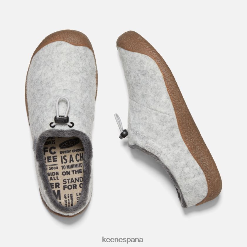 Keen diapositiva howser iii BJ4P4X82 vapor de lana gris claro