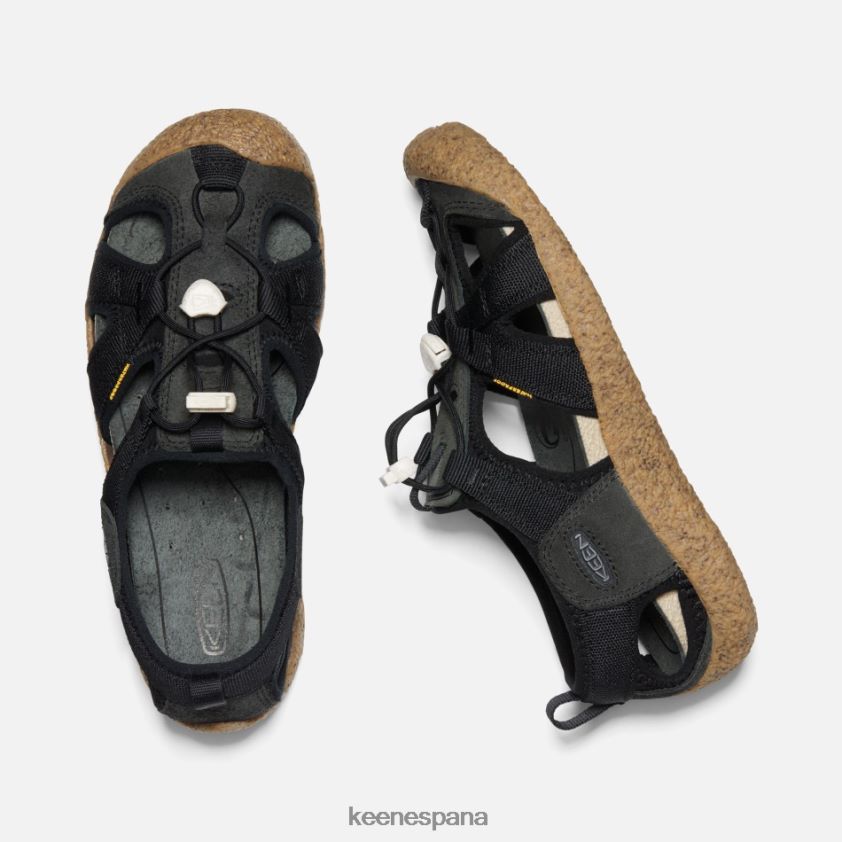 Keen sandalia de cosecha howser BJ4P4X60 negro