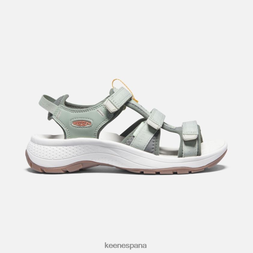 Keen sandalias astoria west con puntera abierta BJ4P4X32 gris salvia-ricino del desierto