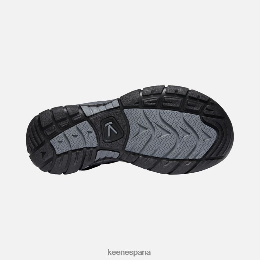 Keen sandalias barranco h2 BJ4P4X101 negro-rosa amanecer