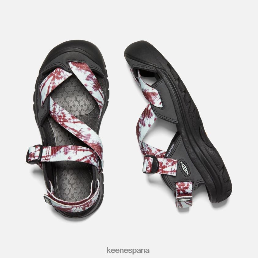 Keen sandalias zerraport ii BJ4P4X36 vidrio azul-negro
