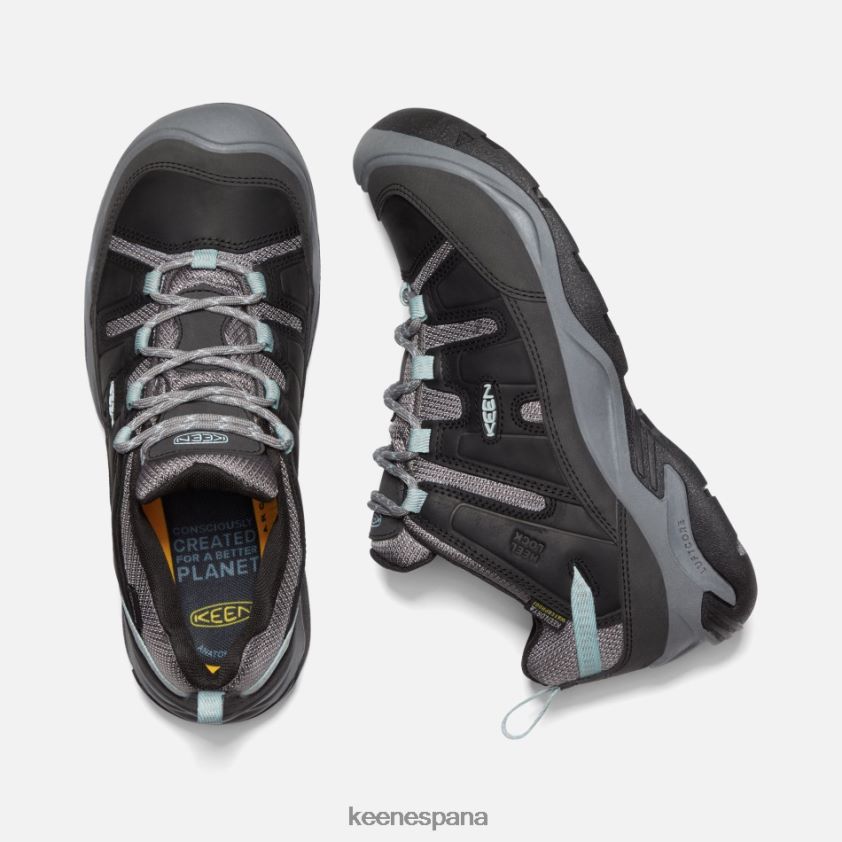 Keen zapato impermeable circadia BJ4P4X150 negro-nube azul