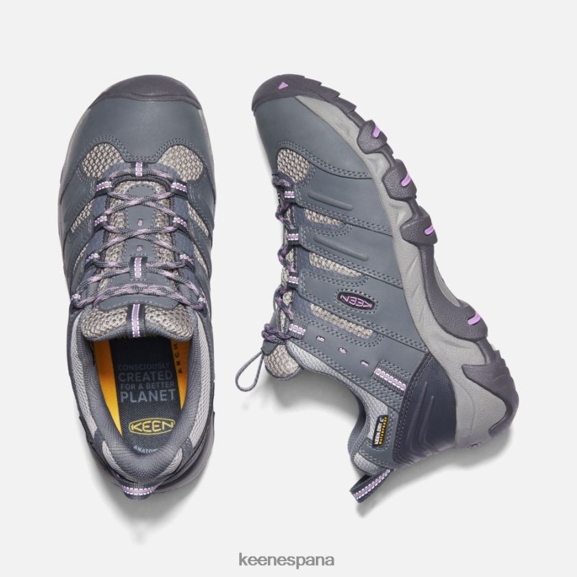 Keen zapato impermeable koven BJ4P4X165 gris acero-violeta africana