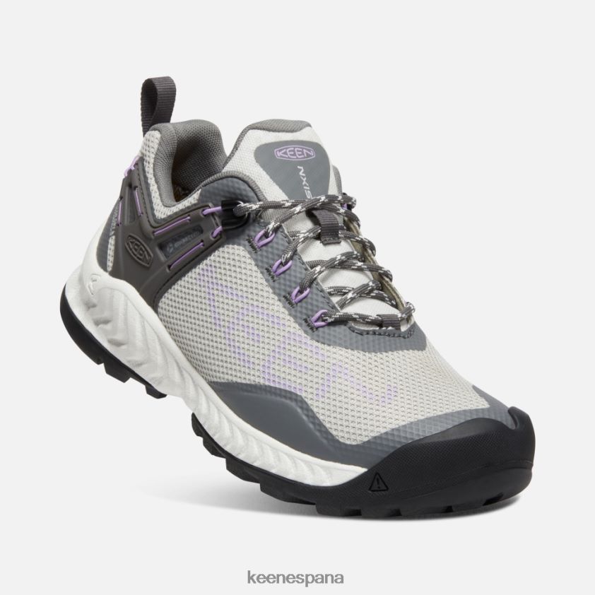 Keen zapato impermeable nxis evo BJ4P4X400 gris acero-lavanda inglesa