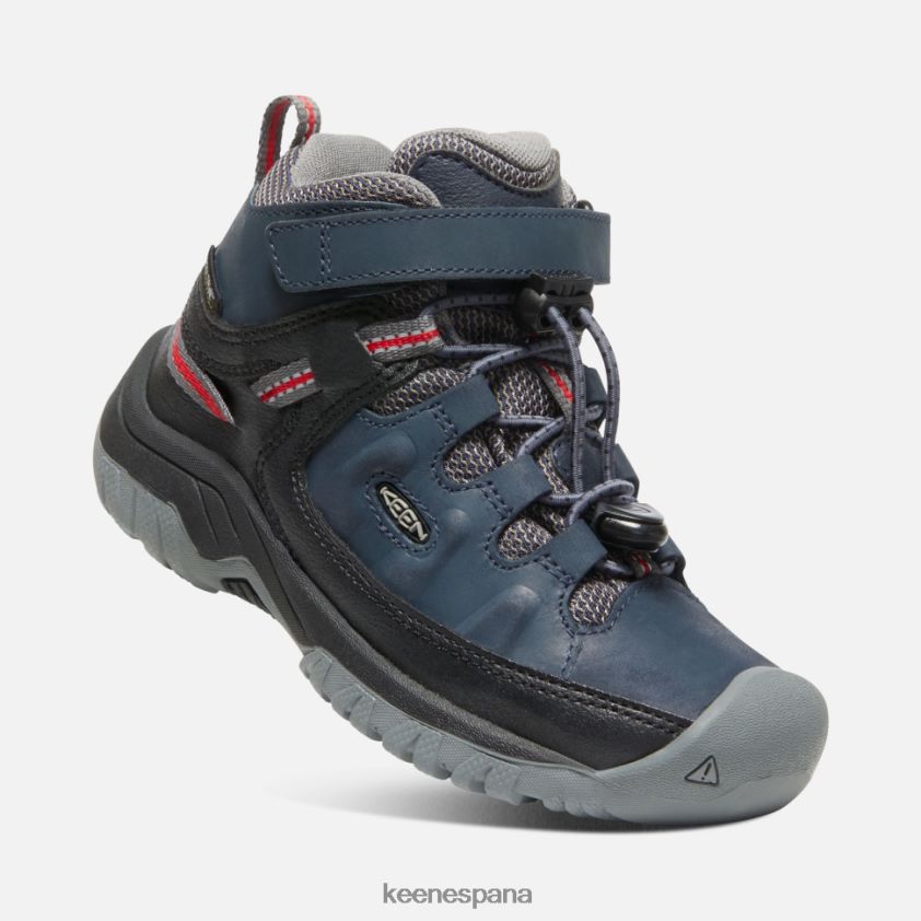 Keen bota impermeable little 'targhee BJ4P4X537 Noches azules-alfombra roja.