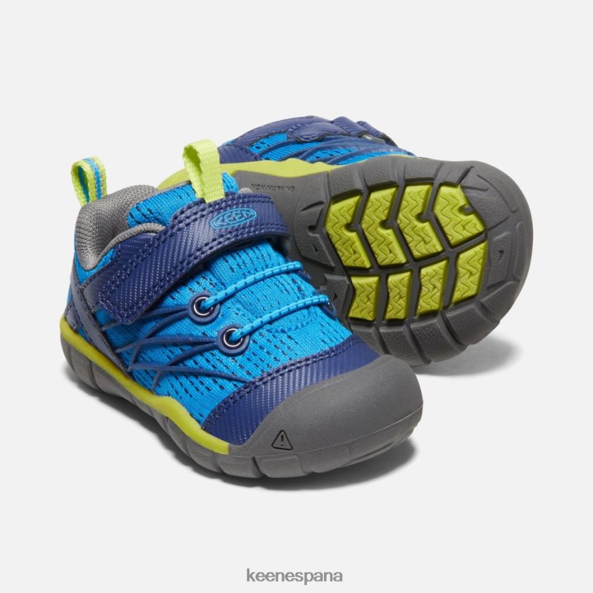 Keen chandler cnx para niños pequeños BJ4P4X593 brillantes profundidades azul-azules