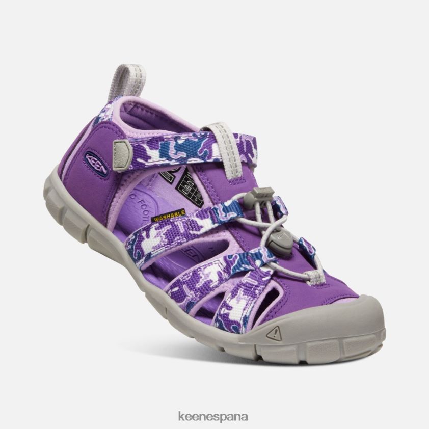 Keen grande 'seacamp ii cnx BJ4P4X582 camo-tillandsia violeta