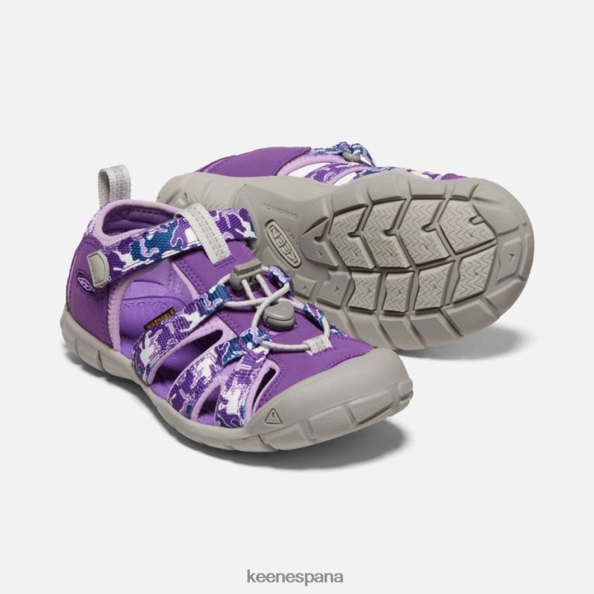 Keen grande 'seacamp ii cnx BJ4P4X582 camo-tillandsia violeta