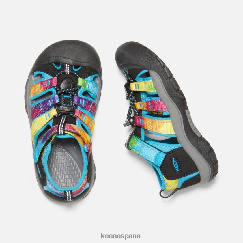 Keen pequeño 'newport h2 BJ4P4X587 teñido anudado del arco iris