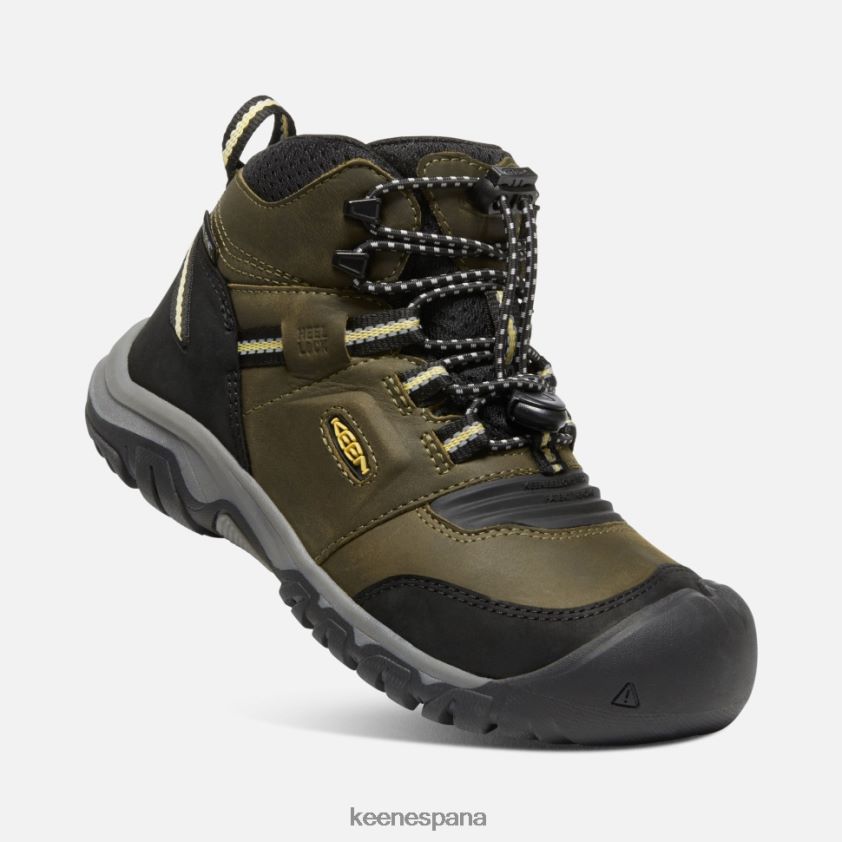 Keen Bota impermeable Big 'Ridge Flex BJ4P4X580 cidra oscura oliva oscura