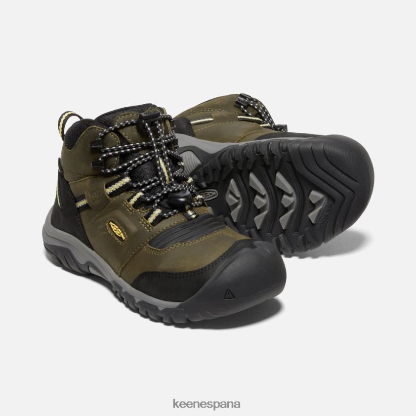Keen Bota impermeable Big 'Ridge Flex BJ4P4X580 cidra oscura oliva oscura