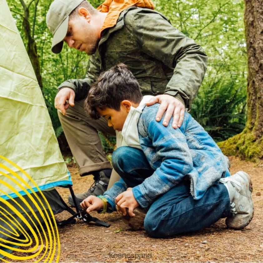 Keen Bota impermeable Big 'Ridge Flex BJ4P4X608 tinte gris azulado