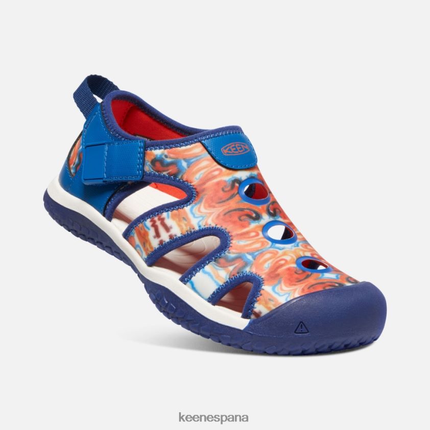 Keen big ' stingray x afro al aire libre BJ4P4X410 piel de naranja azul