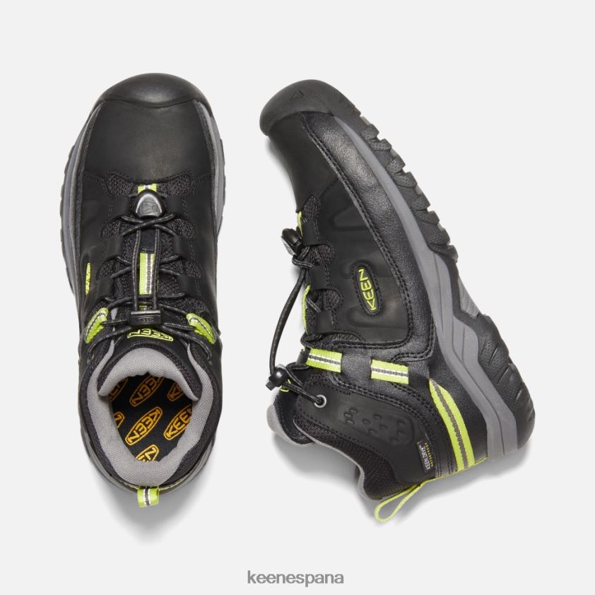 Keen bota impermeable targhee grande BJ4P4X600 negro-gris acero