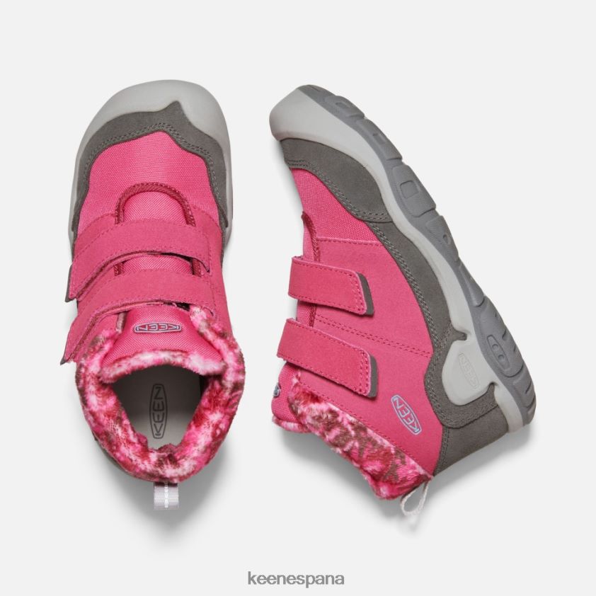 Keen chukka con doble tira y nudo grande BJ4P4X545 paloma de la fruta-negro