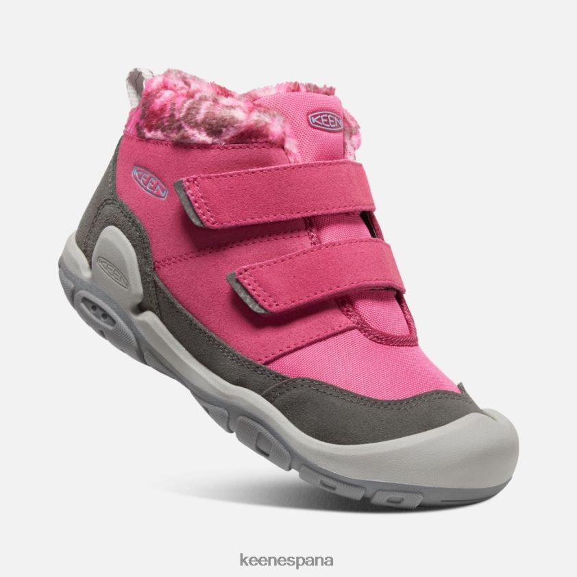 Keen chukka con doble tira y nudo grande BJ4P4X545 paloma de la fruta-negro