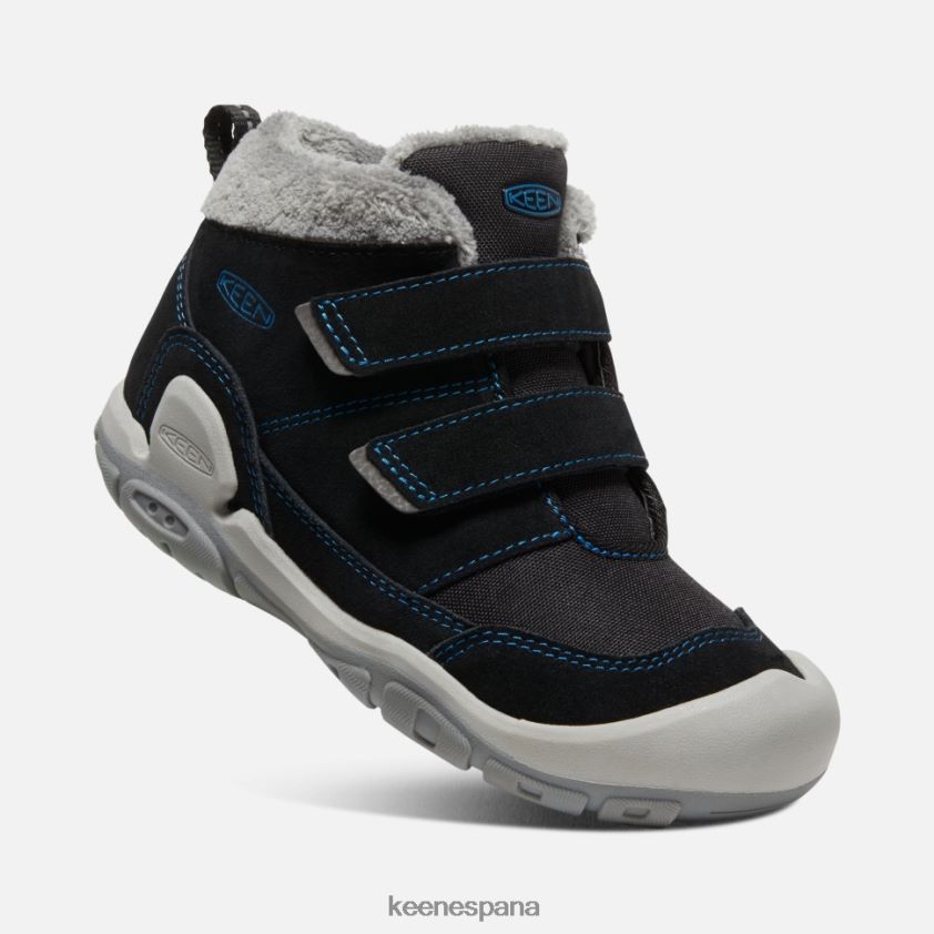 Keen chukka con doble tira y nudo grande BJ4P4X546 negro-azul mykonos