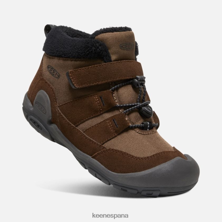 Keen chukka de nudo grande BJ4P4X579 negro tierra oscuro