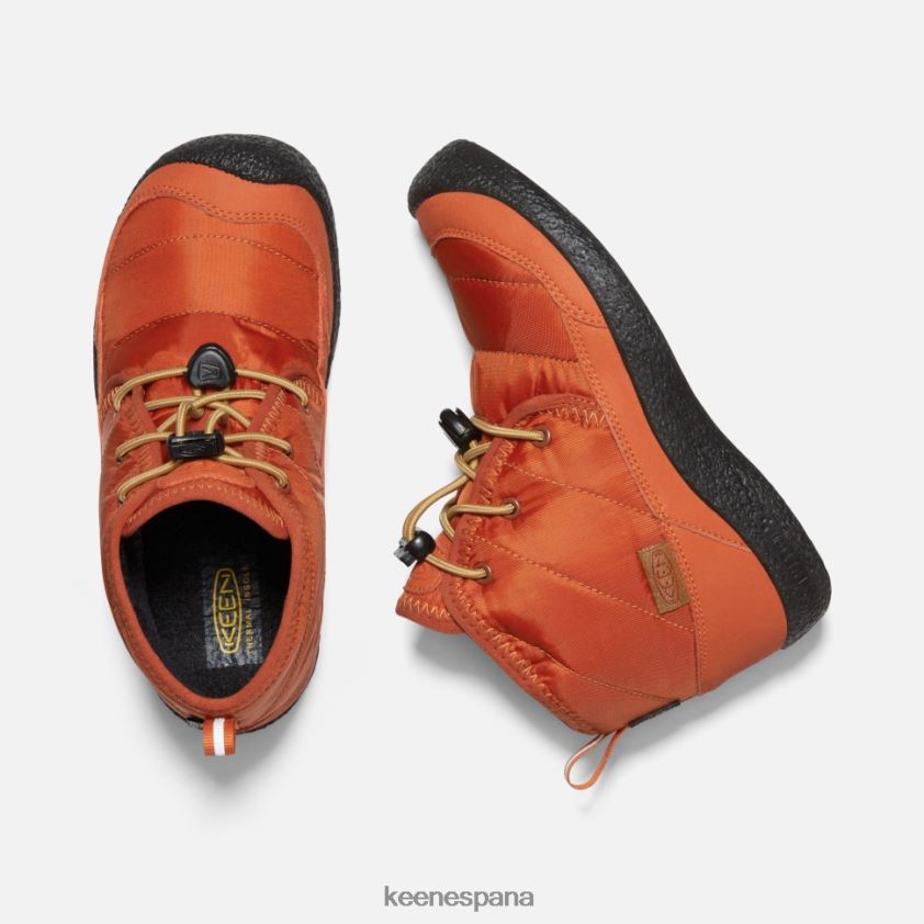 Keen chukka impermeable big 'howser ii BJ4P4X561 alfareros arcilla-negro