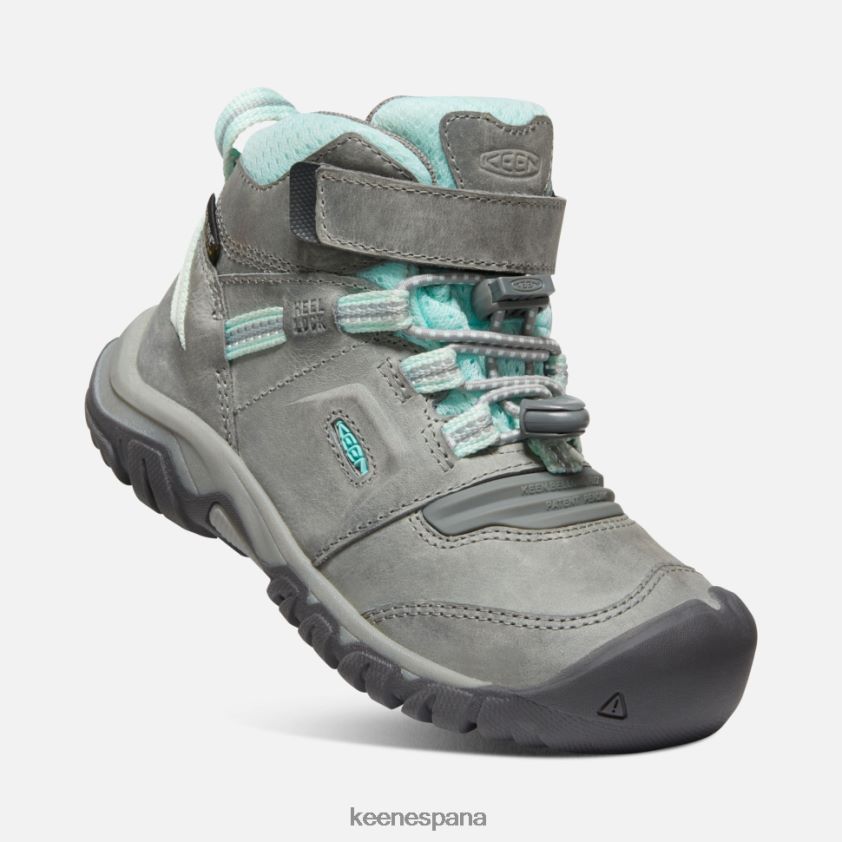 Keen bota impermeable little 'ridge flex BJ4P4X598 tinte gris azulado