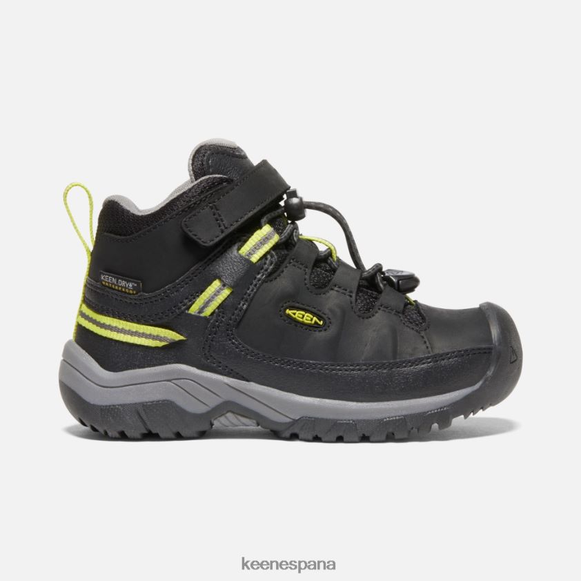 Keen bota impermeable little 'targhee BJ4P4X607 negro-gris acero