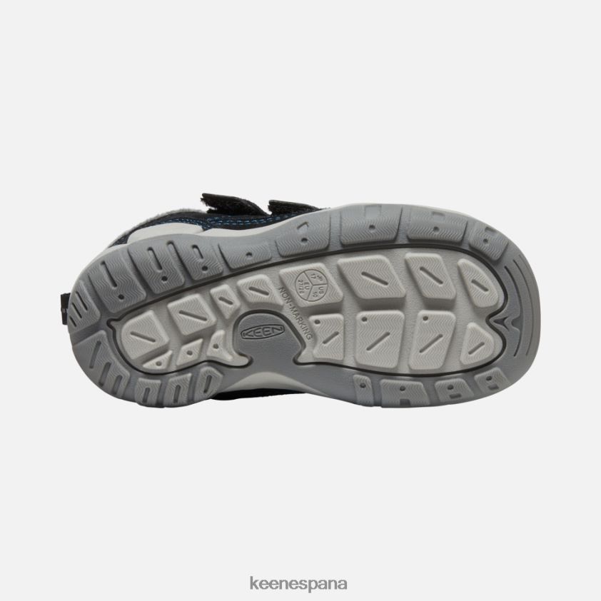 Keen chukka con doble tira y nudo pequeño BJ4P4X557 negro-azul mykonos