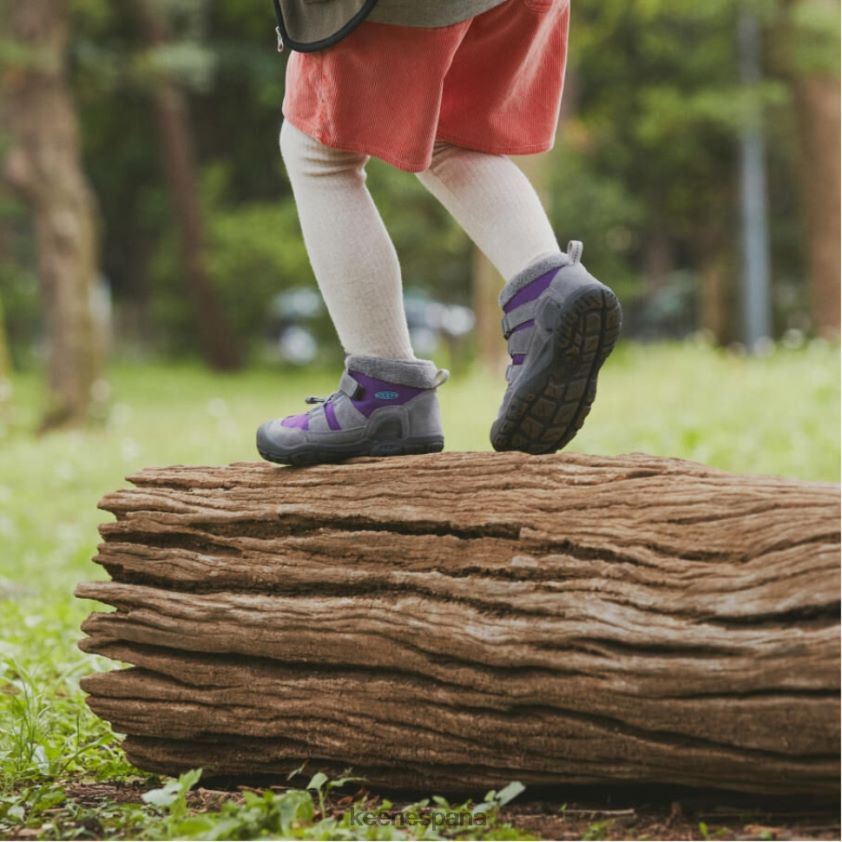 Keen chukka de nudo pequeño BJ4P4X541 ala acero gris azulado verde azulado