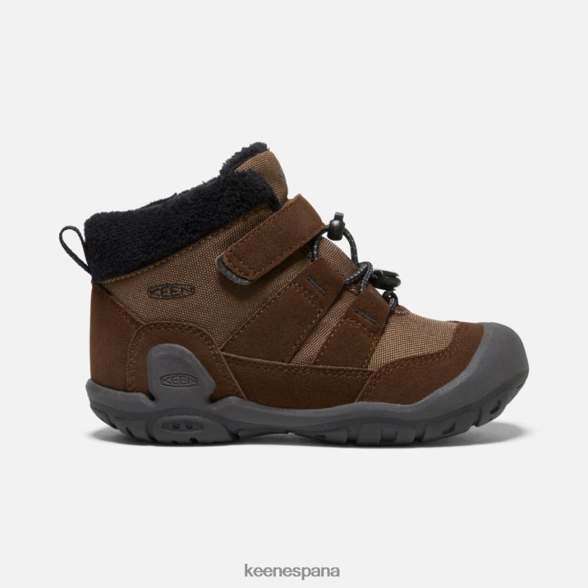 Keen chukka de nudo pequeño BJ4P4X573 negro tierra oscuro